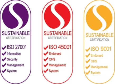 Sustainable Certification logos
