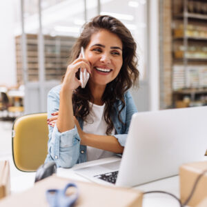 RecoveriesCorp staff on phone call with client